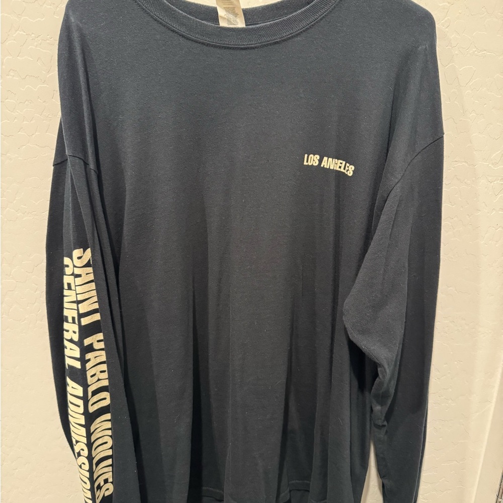 Saint Pablo Wolves Kanye West T-shirt LA Exclusive. Size XL
